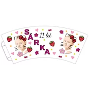 Personal Personalizirani papirnati lončki 6 kosov - Hello Kitty