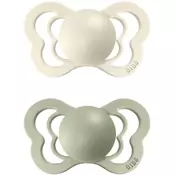 BIBS Couture Natural Rubber 1 duda Ivory/Sage 2 kos