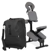 Habys masažni stol Vital Soft Touch K622, temno siv