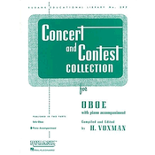 VOXMAN:CONCERT AND CONTEST COLLECTION OBOE PAINO ACC.