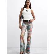 Desigual Kavbojke modra/svetlo modra/korala/črna