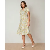 Resti Womens floral midi dress