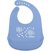 Baboo Silicone Bib slinček Blue Haze, 4m+ 1 kos