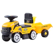 Guralica traktor s prikolico – rumeni