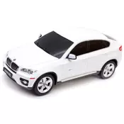 shumee Avtomobil na daljinsko upravljanje BMW X6 v merilu 1:24 Rastar 31700, bel
