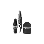 4 piece set for wine, Zippity Rabbit model, made from zinc - by Kitc
