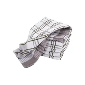 Set of 4 kitchen towels, cotton, 50x70 cm, Honey Waffle, Green - Tis