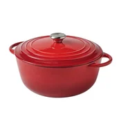Brandani Cocotte rdeča kozica 26xh18cm/4l/indukcija/ghiza, (20828772)