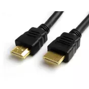 Xwave HDMI kabl /4K /1.2m dužina /pozlaceni konektori /crni ( NT001 1,2m )
