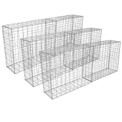 MONSTER Gabionske košare 100 x 95 x 30 cm/6 pak, (21570968)