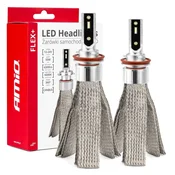 shumee FLEX+ LED Avto žarnice H8 H9 H11 H16 12V 24V 6000K Canbus AMIO-03663