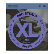 Strune Daddario e. kitara EPS515 ProSteels, Medium, 11-50