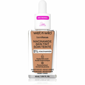 Wet n Wild Bare Focus Niacinamide Skin Tint lahek vlažilen puder 32 ml odtenek Medium Dark