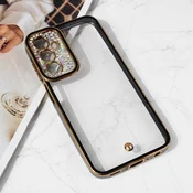 Maska za mobilni telefon Samsung Galaxy A25 5G CIRKON CAMERA, Crna
