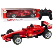 Formula na daljinsko upravljanje automodel 1:12 sa zvucnim efektima - crveni