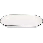 Generic Fruit Tray Fruit Plate 12 Inch Dinner Plate 550ml White Ceramic Noodle Soup Fish Tray Kitchen Cutlery for Restaurant Vegetable Tray, (21066464)