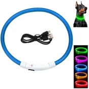 slomart ATL DA269A LED ovratnica za pse RGB, polnilna
