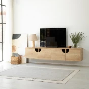 Hanah home TV Komoda Grotte Hrast