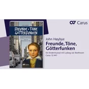HOYBYE:FREUNDE TONE GOTTERFUNKEN MIT BEETHOVEN FULL SCORE