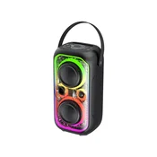 TRACER Bluetooth zvucnik 60W RGB sa karaoke i FM radiom Poweraudio Crystal 60