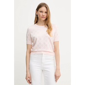 Guess Pulover W5GR05 Z3D60 Roza Regular Fit