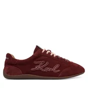 KARL LAGERFELD Superge KL66122 Bordo rdeča