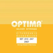 OPTIMA STRUNE ZA 6 STRUNSKI BANJO
