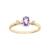 DIAMANT LETERNEL Prstan zlata