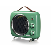 Ariete Ventilatorski grelnik Vintage 808, zelen.