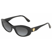 DOLCE & GABBANA Ženske suncane naocare 0DG4360 501/8G 53, Crne