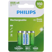 Punjiva baterija Philips AAA NiMH 1.2V 950mAh