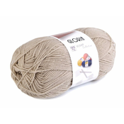GLORIA Pletena preja 50 g - (51220) bež