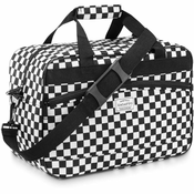 ŽAGATTO Potovalna torba v šahovnici 40x20x25, ZG828