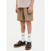 Jack & Jones Junior Kratke hlače iz tkanine Tony 12268938 Rjava Relaxed Fit