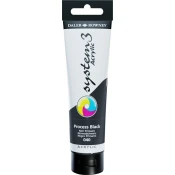 Daler Rowney System3 Akrilna barva Process Black 150 ml 1 kos