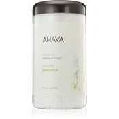 AHAVA Dead Sea Salt Soothing Eucalyptus mineralna sol za kopel iz Mrtvega morja 907 g