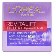 LOREAL PARIS Ženska dnevna krema protiv bora Revitalift Filler 50 ml