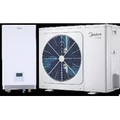 Midea Toplotna črpalka Split MHA-V8W/D2N8-B/HB-A100/CD30GN8-B- 8kW