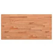 Vidaxl Mizna plošča 80x40x1,5 cm pravokotna trdna bukovina