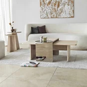 Hanah Home Set klub stolova Luna, 4 komada, Bež