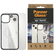 PanzerGlass ClearCase MagSafe iPhone 14/13 6,1 Antibacterial black 0413 (413)