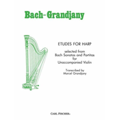 BACH-GRANDJANY:ETUDES HARP