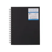 Clairefontaine blok Goldline spiralni, 17,8 x 25,4 cm, 40 listni, 250 g