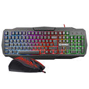 EVEREST Gaming set tastatura + miš KMX-86 28723 crni