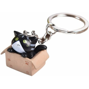 Generic Cartoon cat keychain chain pendant creativity please support children cat keychain girl car keychain bag wallet accessories, (21066459)