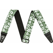 Fender 2 Hawaiian Strap Green Floral