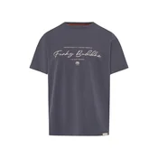 Funky Buddha Majica  bež / temno siva