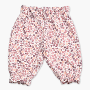Rožaste poletne otroške baggy hlače za punčko v roza barvi