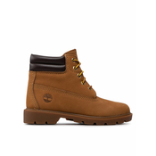 Timberland Pohodni čevlji 6in Water Resistant Basic TB0A2M9F231 Rjava