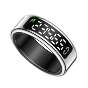 INF Pametni prstan s funkcijo spremljanja zdravja Silver 12, (5000129966)